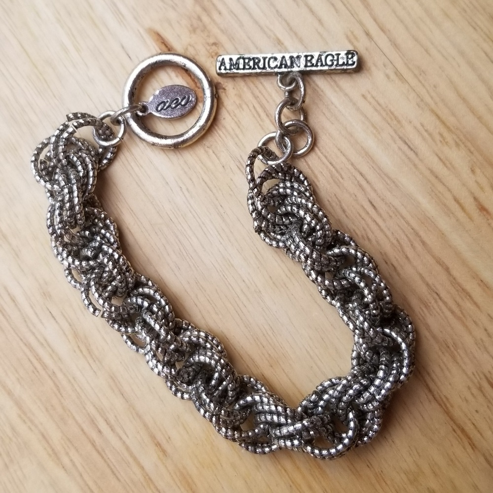 American Eagle Outfitters silver toned bracelet